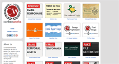 Desktop Screenshot of corbanworks.com