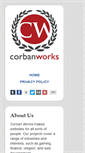 Mobile Screenshot of corbanworks.com